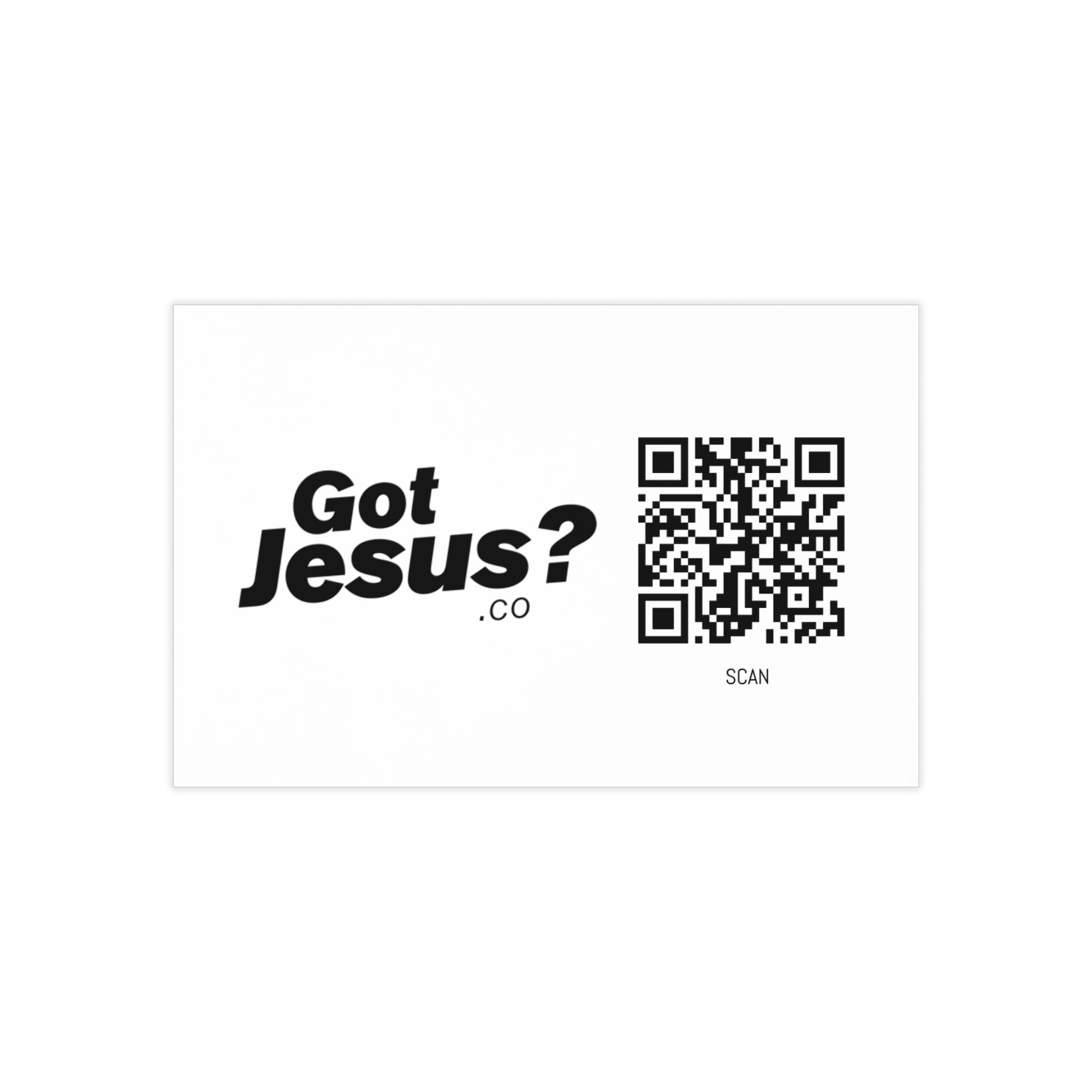 Gospel Tracks, Share Jesus on the Go with Got Jesus? Design - 100pcs, Custom Networking Cards, Church Event Supplies, Professional Business Branding, [...]
