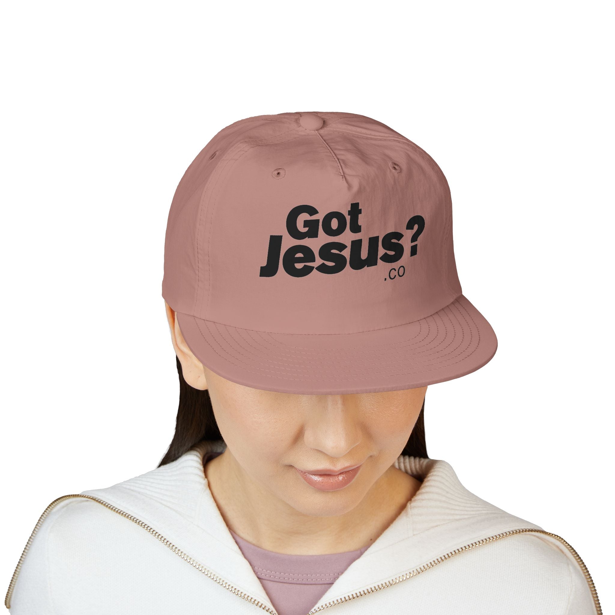 Got Jesus? Surf Cap | Faith-Based Beach Hat, Summer Accessory, Christian Gift, Cool Headwear, Beachwear