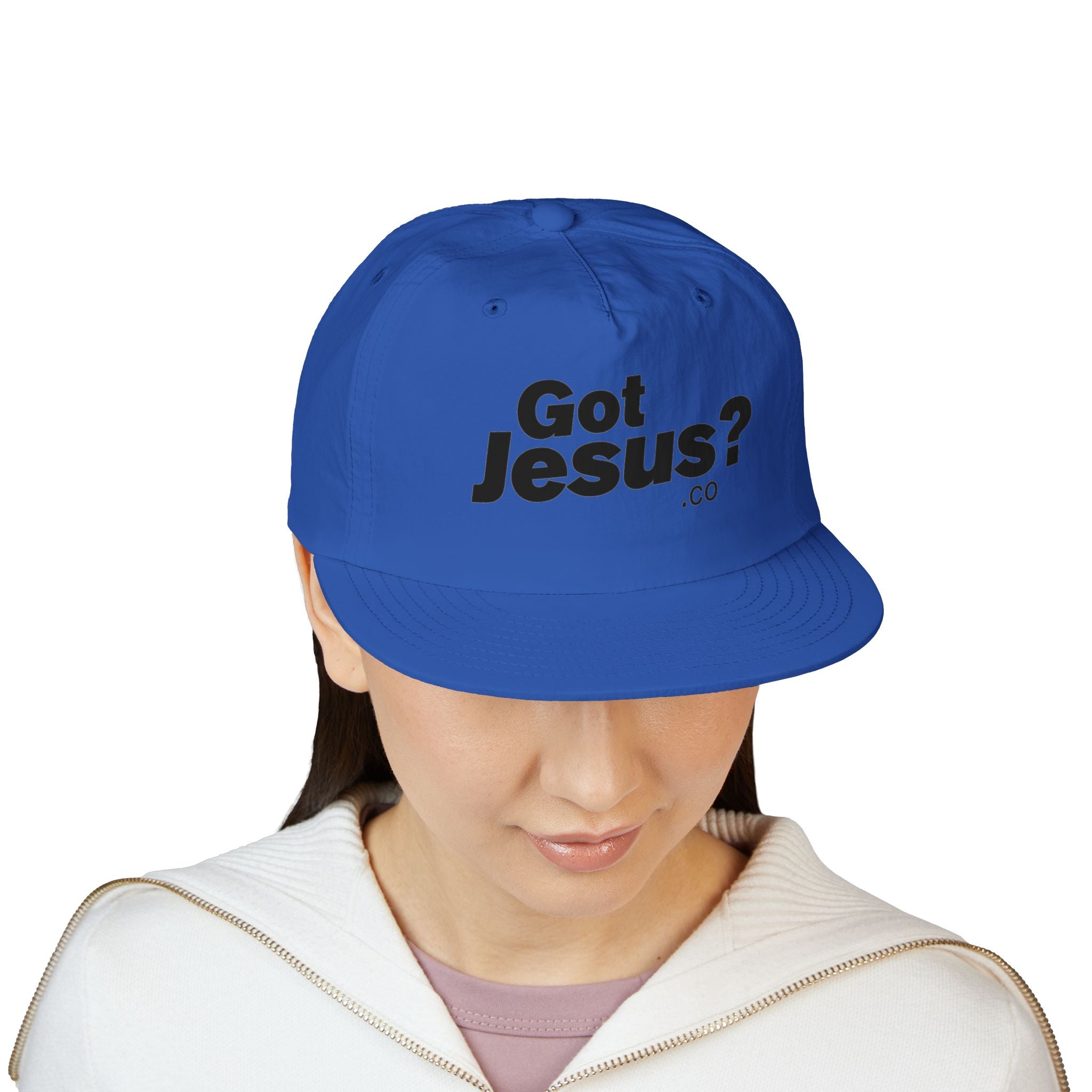 Got Jesus? Surf Cap | Faith-Based Beach Hat, Summer Accessory, Christian Gift, Cool Headwear, Beachwear