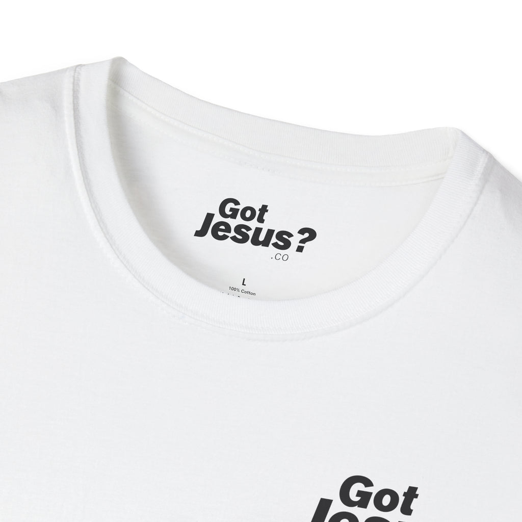 Our World Needs Jesus T-Shirt — "Got Jesus?" Front Christian Tee