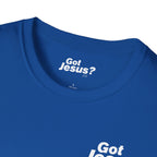 I was lost, but now I’m found — Luke 19:10 - Unisex Softstyle T-Shirt - Got Jesus?