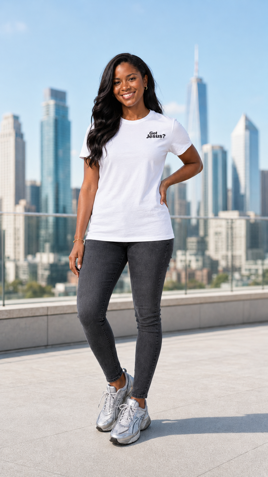 Christian T-Shirt — "Got Jesus?" Front & "Love Like Jesus Loved" Back Scripture Tee