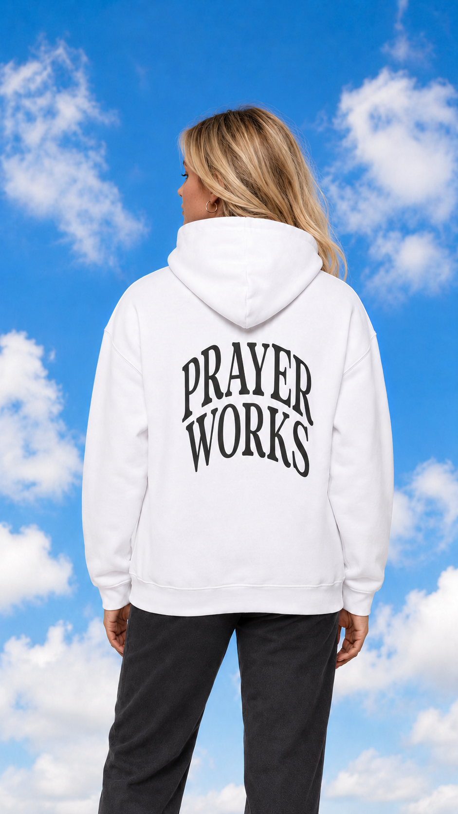 Prayer Works Hoodie – Inspirational Religious Pullover